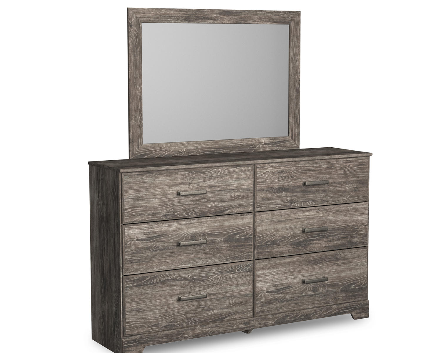 Ralinksi Queen Panel Bed, Dresser and Mirror