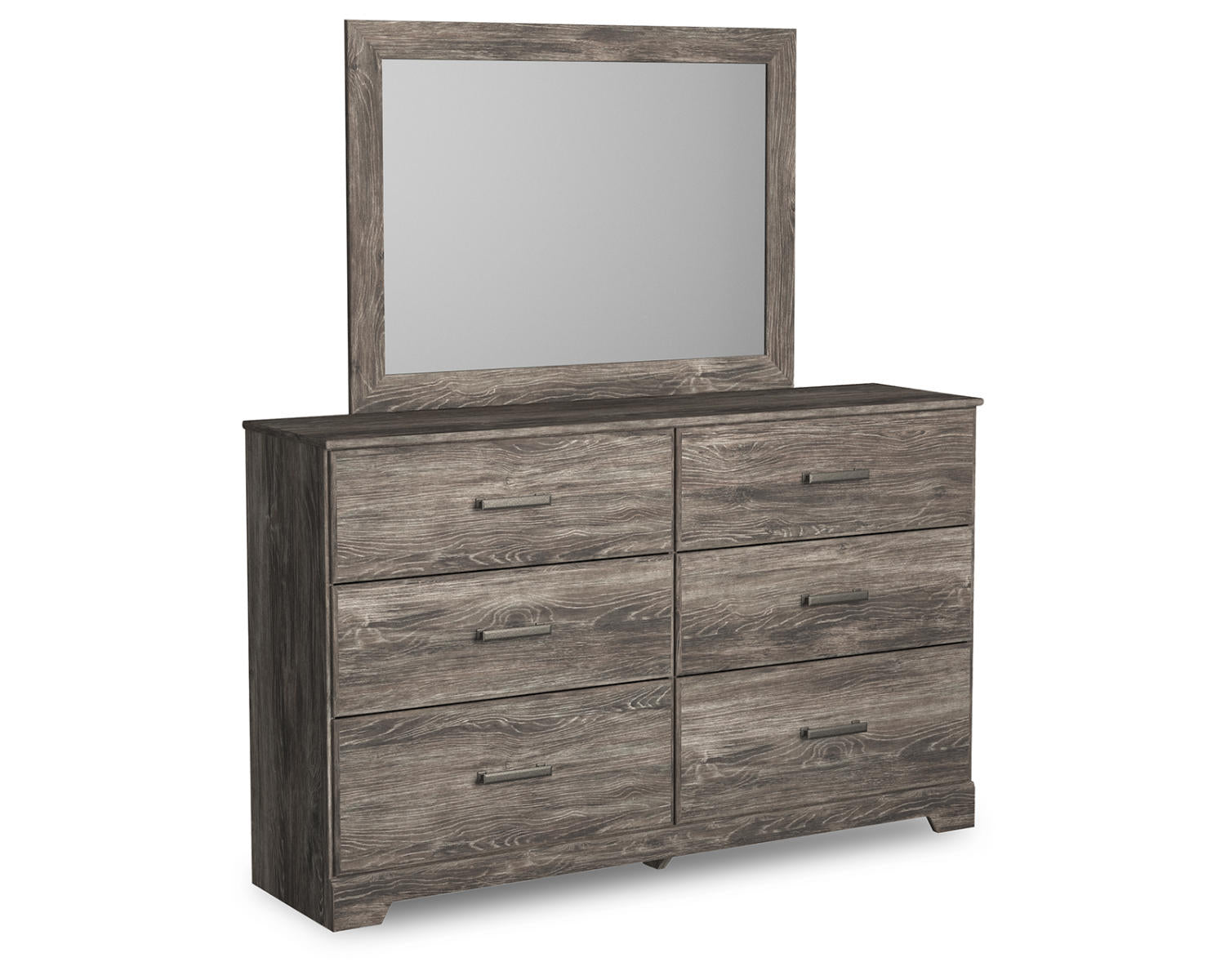 Ralinksi Twin Panel Bed, Dresser and Mirror