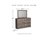 Ralinksi Dresser and Mirror