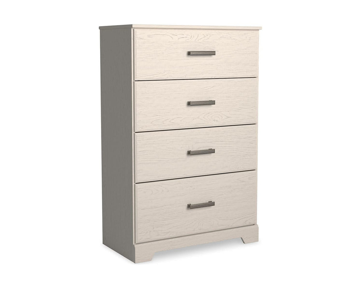 Stelsie King Panel Bed, Chest and Nightstand