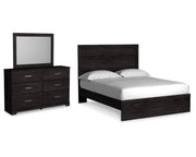 Belachime Queen Panel Bed, Dresser and Mirror