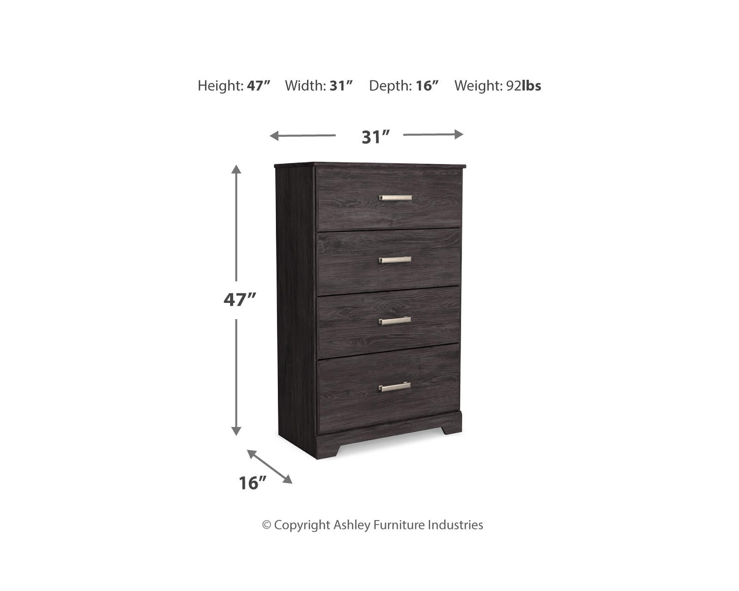 Belachime Chest of Drawers