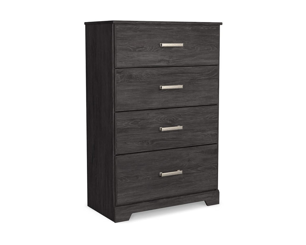 Belachime King Panel Bed, Dresser, Chest and 2 Nightstands