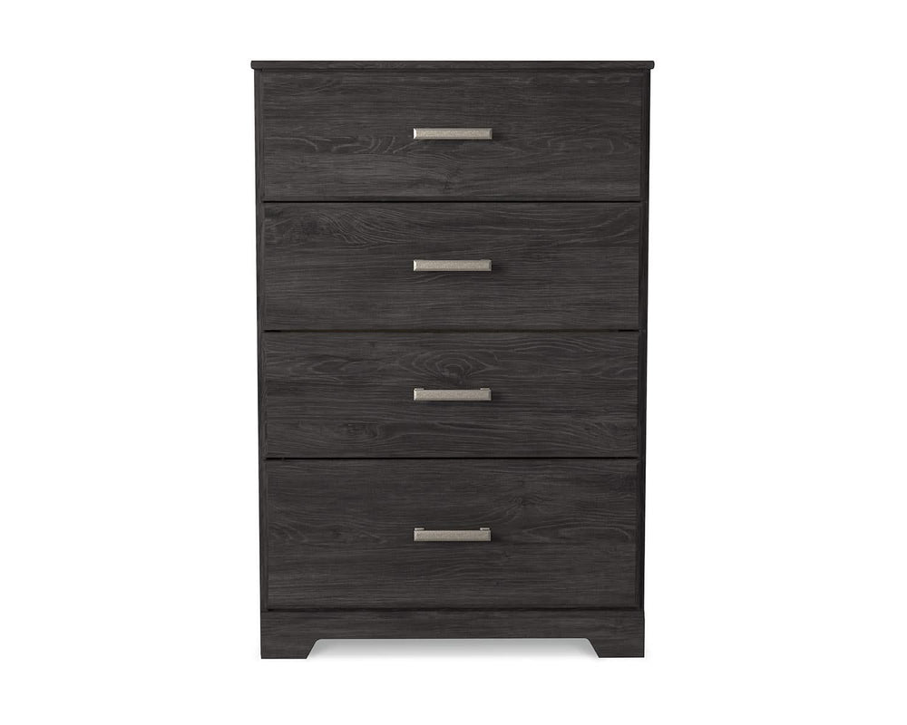 Belachime King Panel Bed, Dresser, Chest and 2 Nightstands
