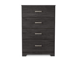 Belachime King Panel Bed, Dresser, Chest and 2 Nightstands