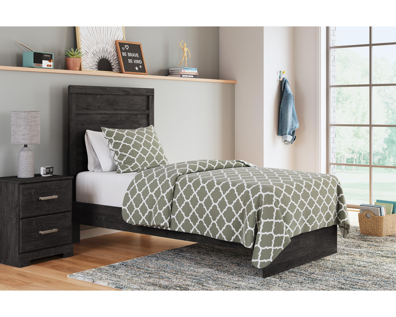 Belachime Twin Panel Bed