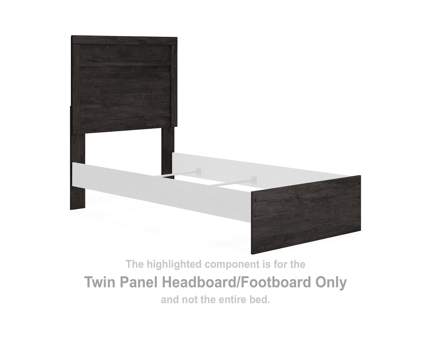 Belachime Twin Panel Headboard/Footboard