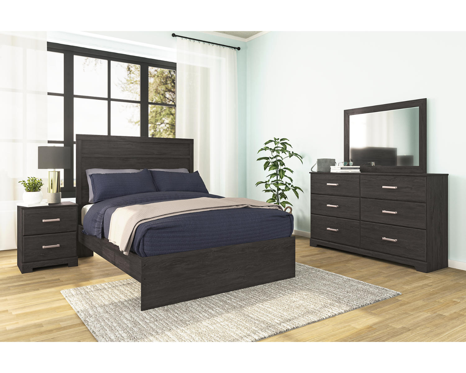Belachime Dresser and Mirror