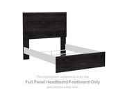 Belachime Full Panel Headboard/Footboard