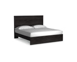 Belachime King Panel Bed and Nightstand