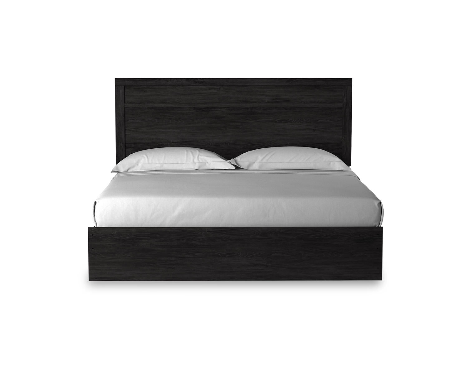 Belachime King Panel Bed and Nightstand