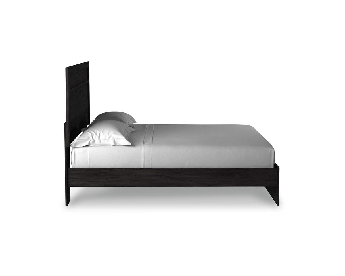 Belachime King Panel Bed and Nightstand