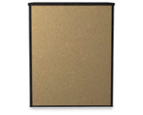 Belachime King Panel Bed and Nightstand