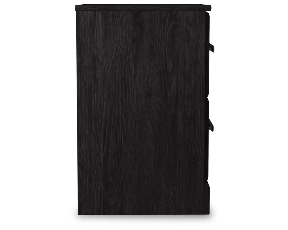 Belachime Queen Panel Bed and Nightstand