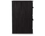 Belachime King Panel Bed and Nightstand