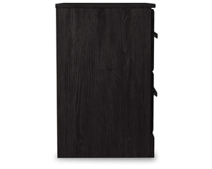 Belachime King Panel Bed and Nightstand