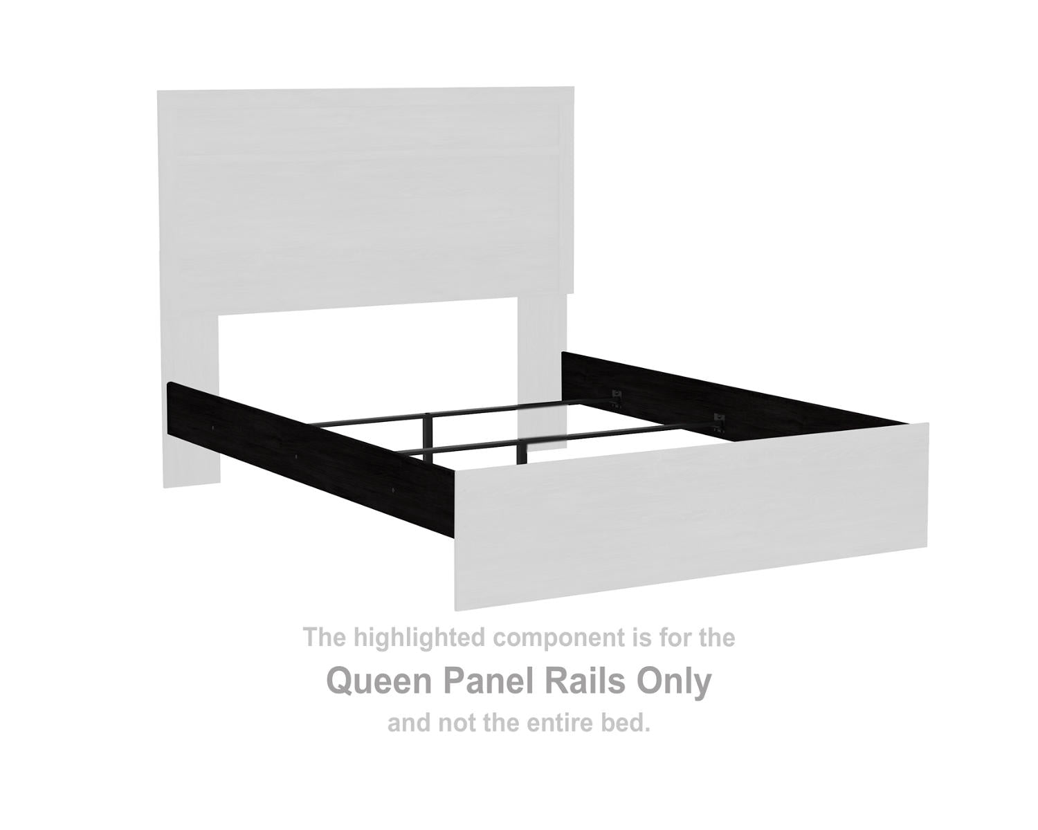 Belachime Queen Panel Rails