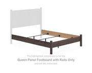 Pamytta Queen Panel Footboard with Rails