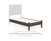 Pamytta Twin Platform Footboard with Rails