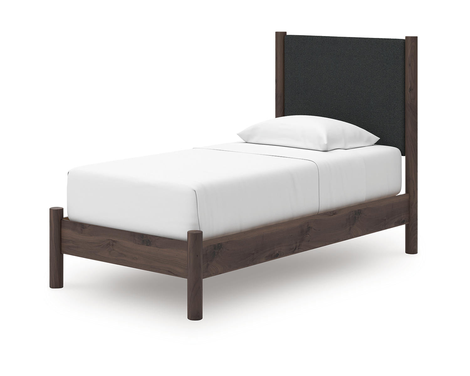 Pamytta Twin Upholstered Panel Platform Bed