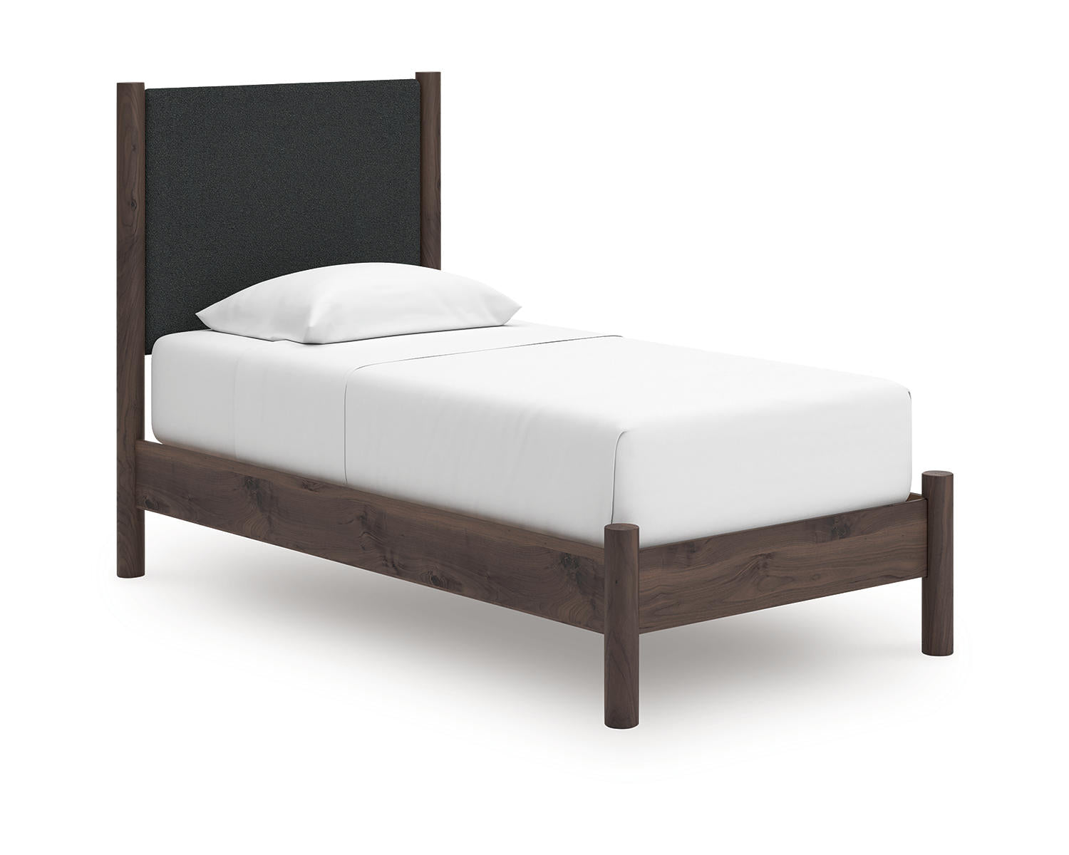 Pamytta Twin Upholstered Panel Platform Bed