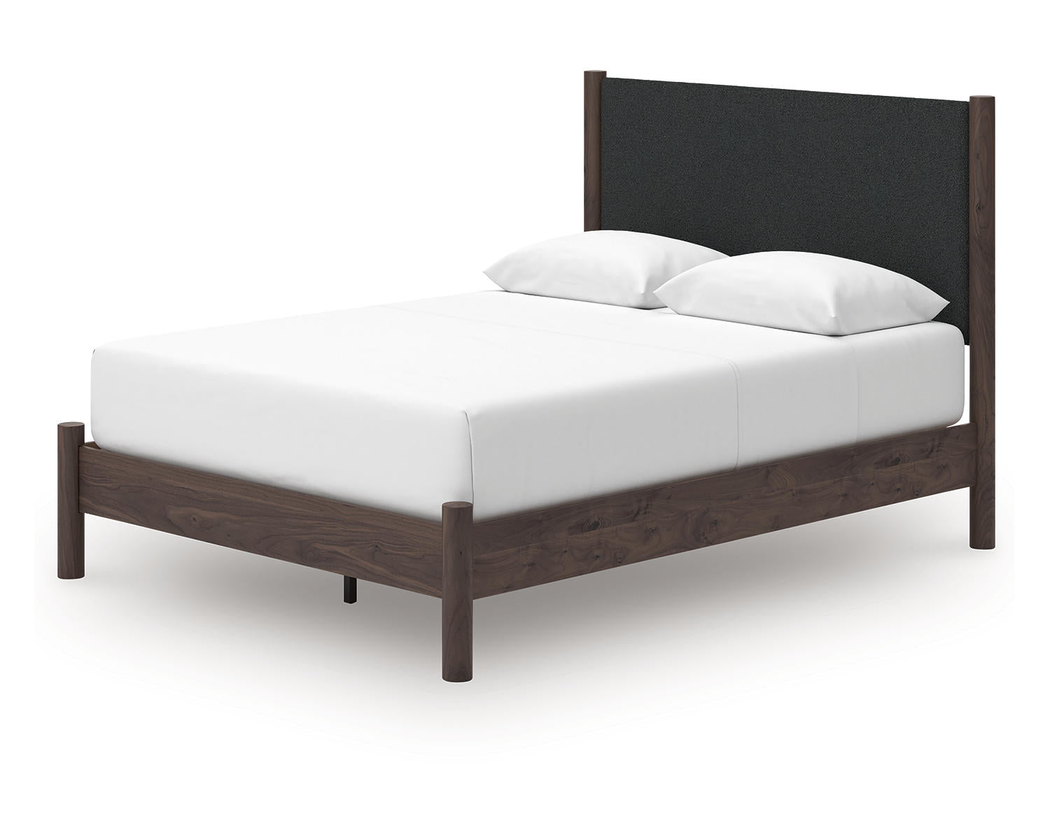 Pamytta Queen Upholstered Panel Platform Bed