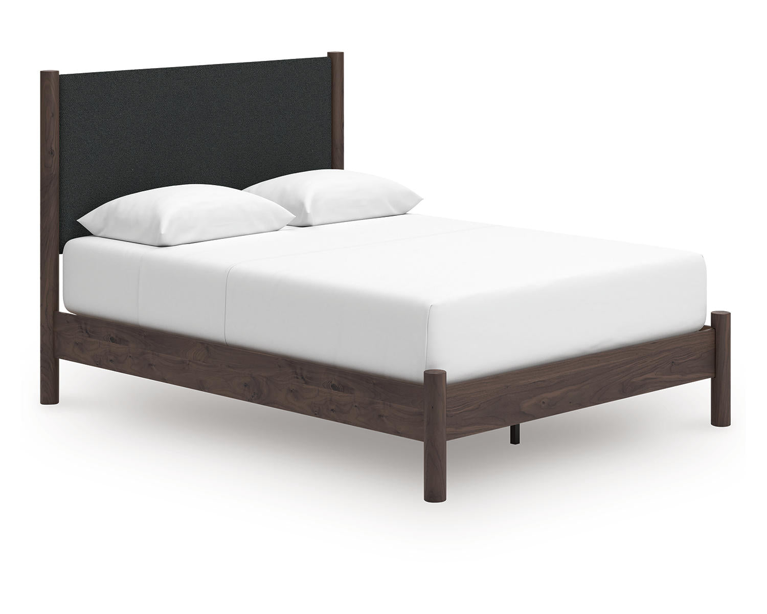 Pamytta Queen Upholstered Panel Platform Bed