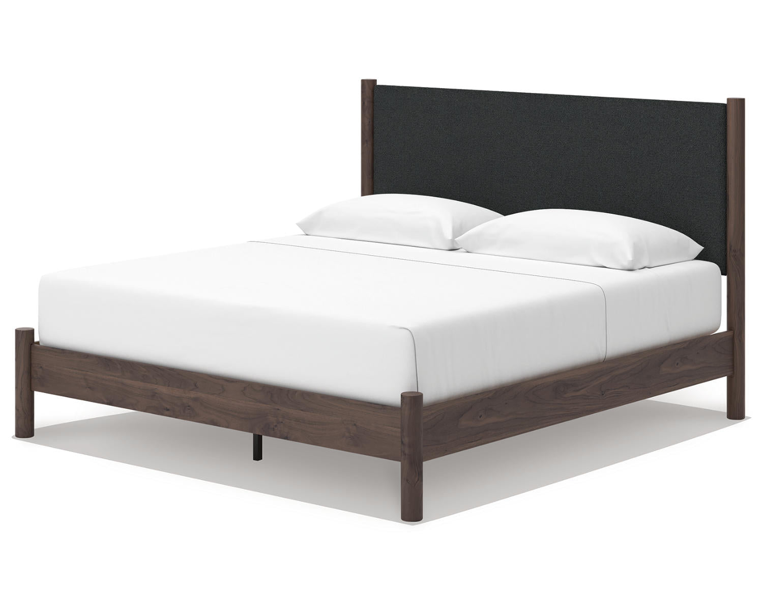 Pamytta King Upholstered Panel Platform Bed