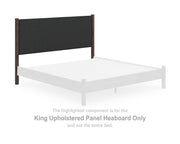 Pamytta King Upholstered Panel Headboard