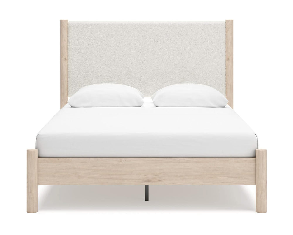 Cadmori Queen Upholstered Panel Bed