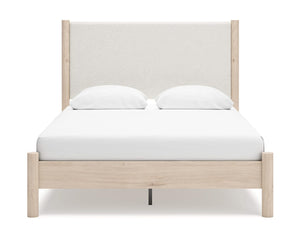 Cadmori Queen Upholstered Panel Bed