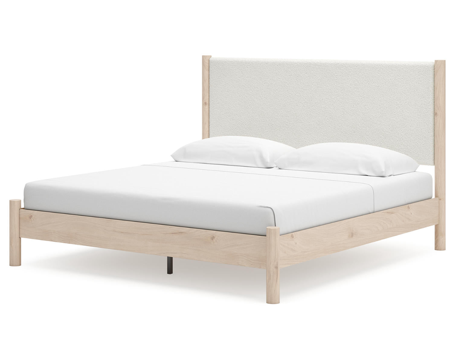 Cadmori King Upholstered Panel Bed