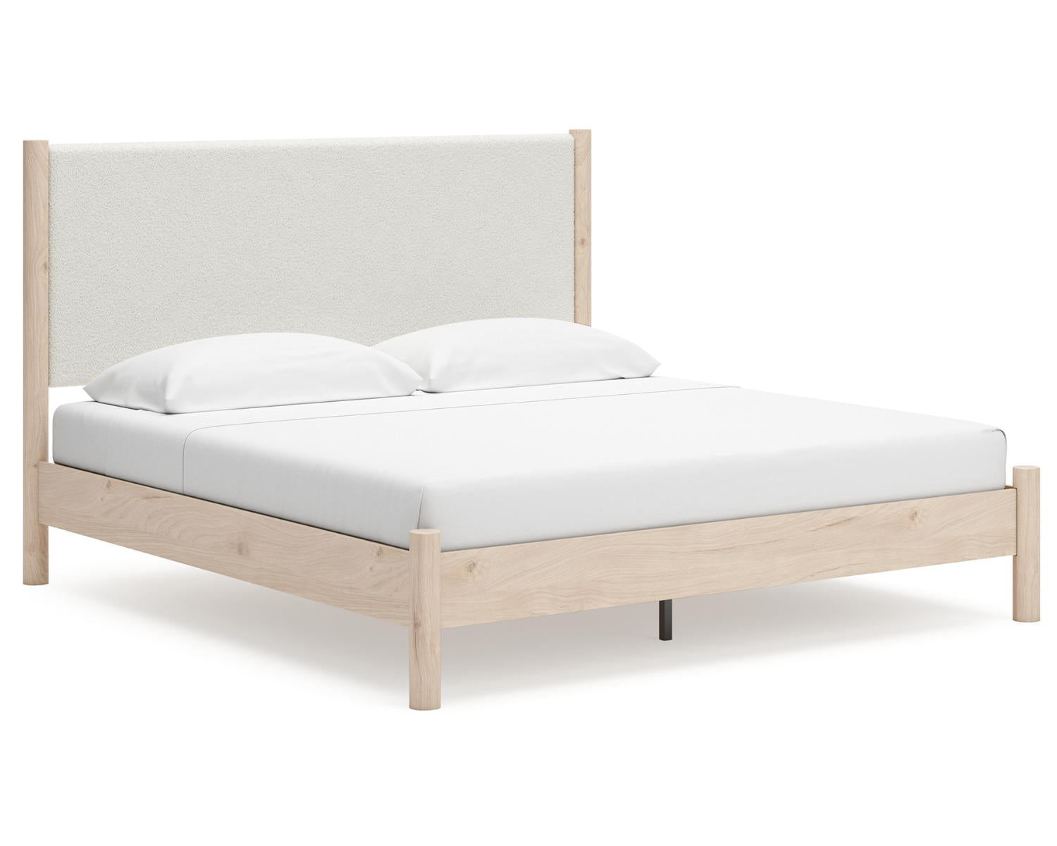 Cadmori King Upholstered Panel Bed