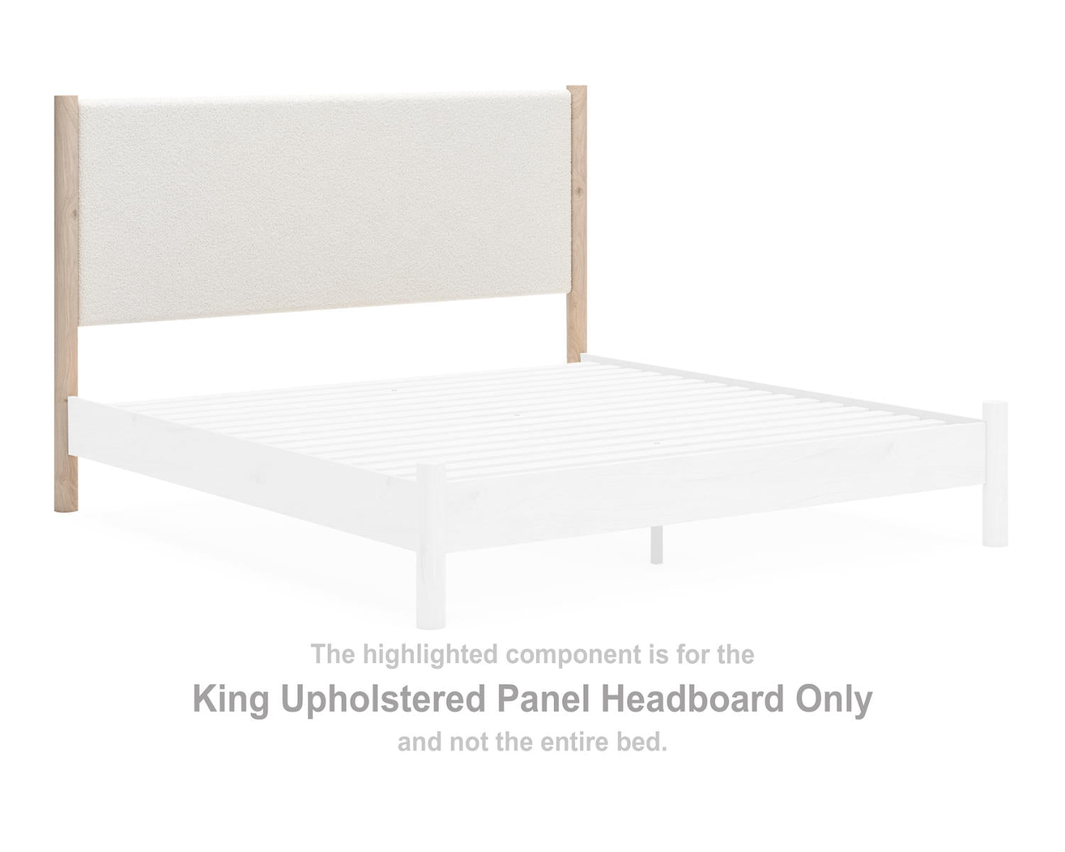 Cadmori King Upholstered Panel Headboard