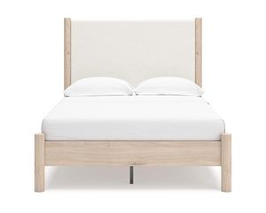 Cadmori Full Upholstered Panel Bed