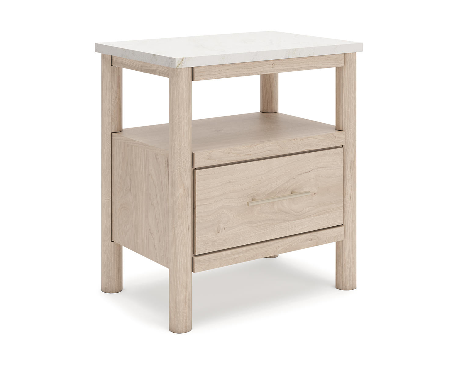 Cadmori Queen Panel Bed, Dresser, Mirror and Nightstand
