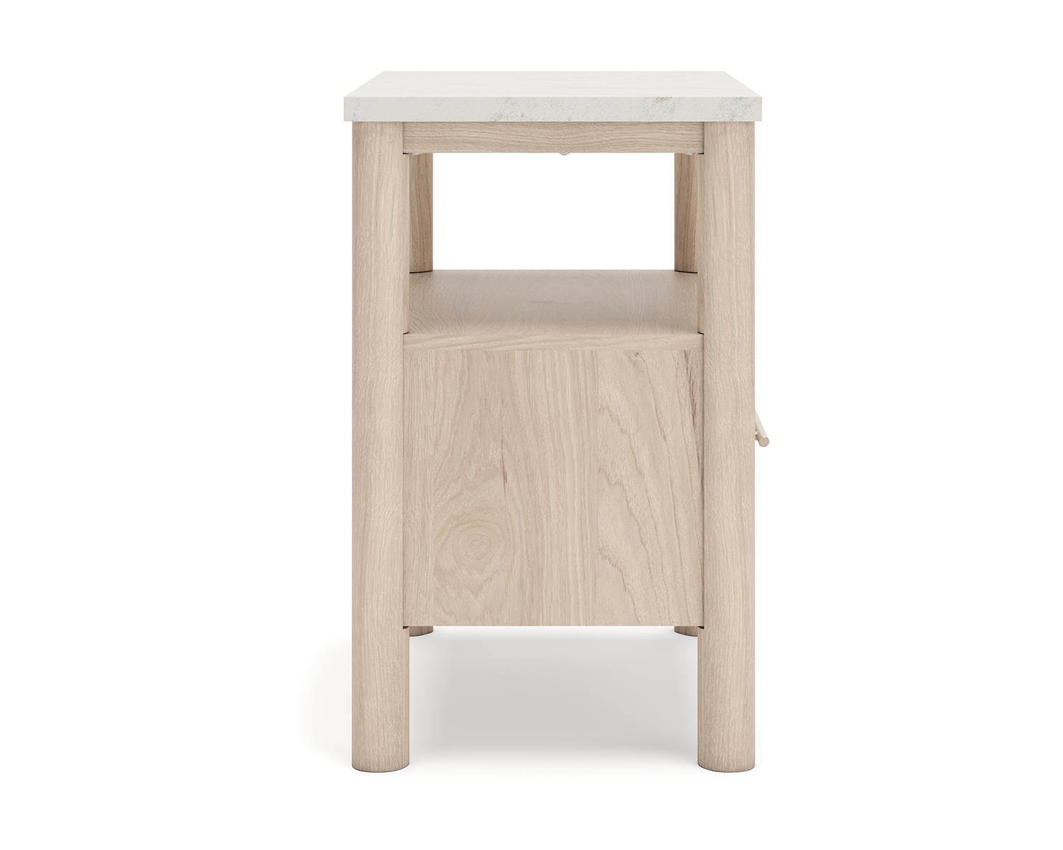Cadmori Queen Upholstered Panel Bed, Dresser and Nightstand