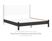 Cadmori King Panel Footboard with Rails