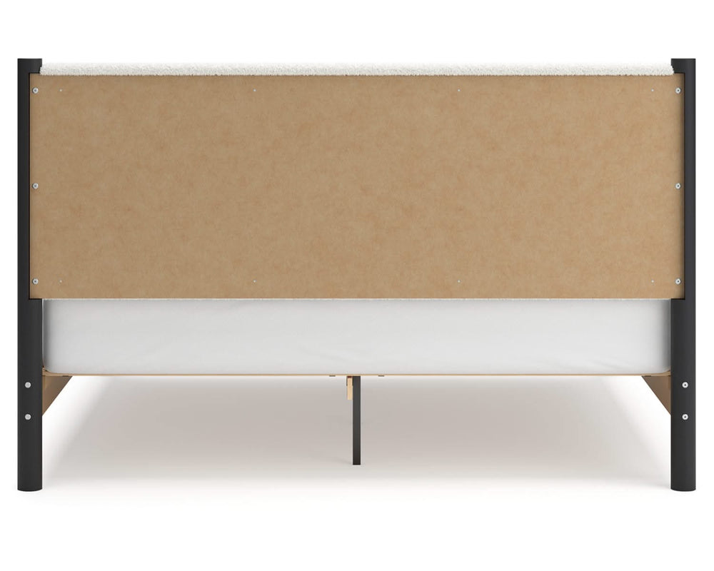 Cadmori King Upholstered Panel Bed
