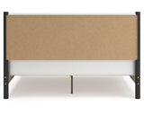 Cadmori King Upholstered Panel Bed
