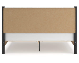 Cadmori King Upholstered Panel Bed