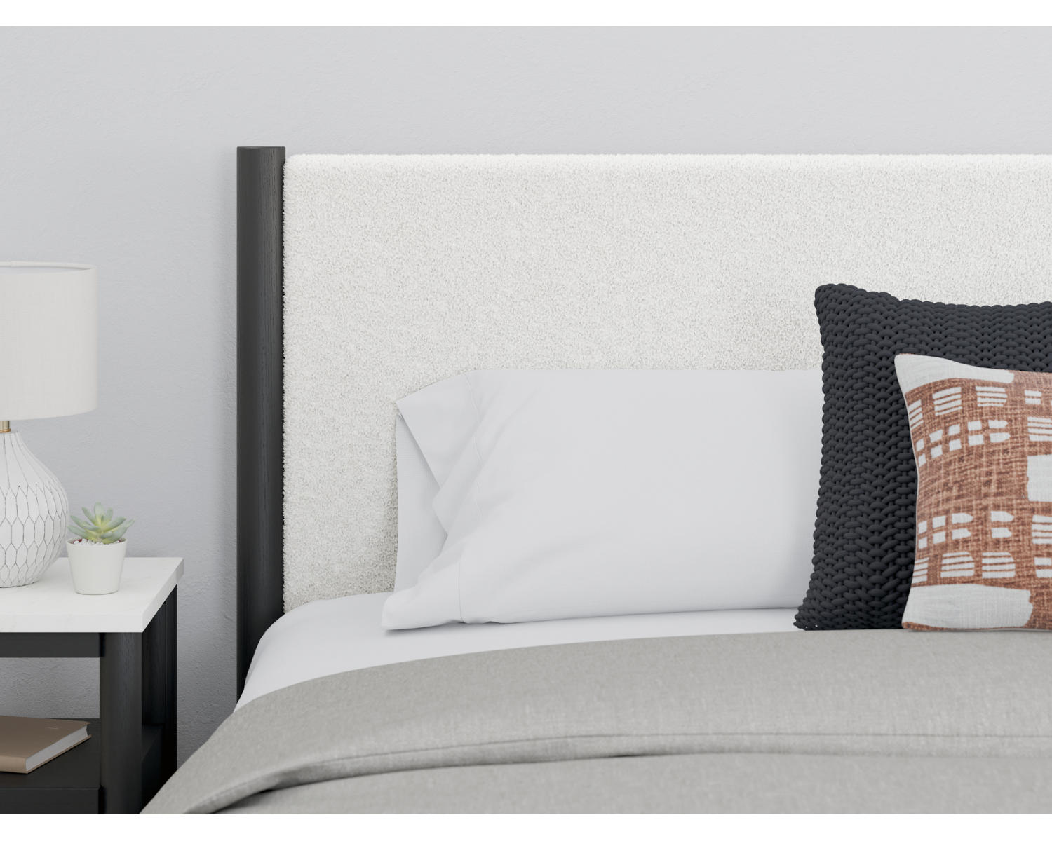 Cadmori King Panel Bed, Dresser, Mirror and Nightstand