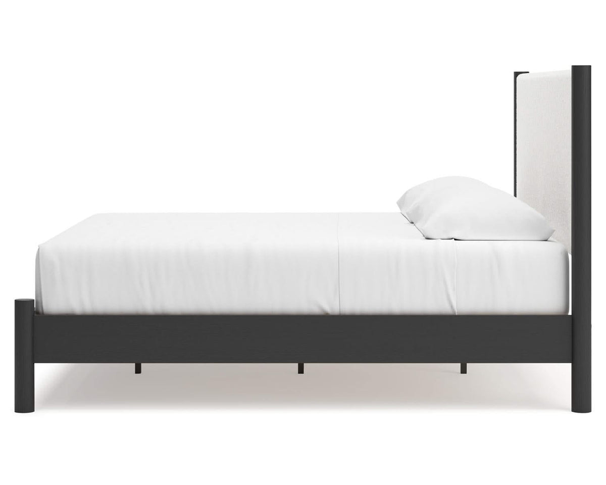 Cadmori King Upholstered Panel Bed