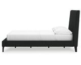 Cama Cadmori tapizada completa con láminas enrollables