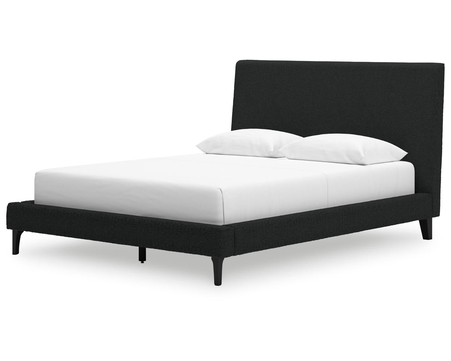 Cadmori Queen Upholstered Bed with Roll Slats