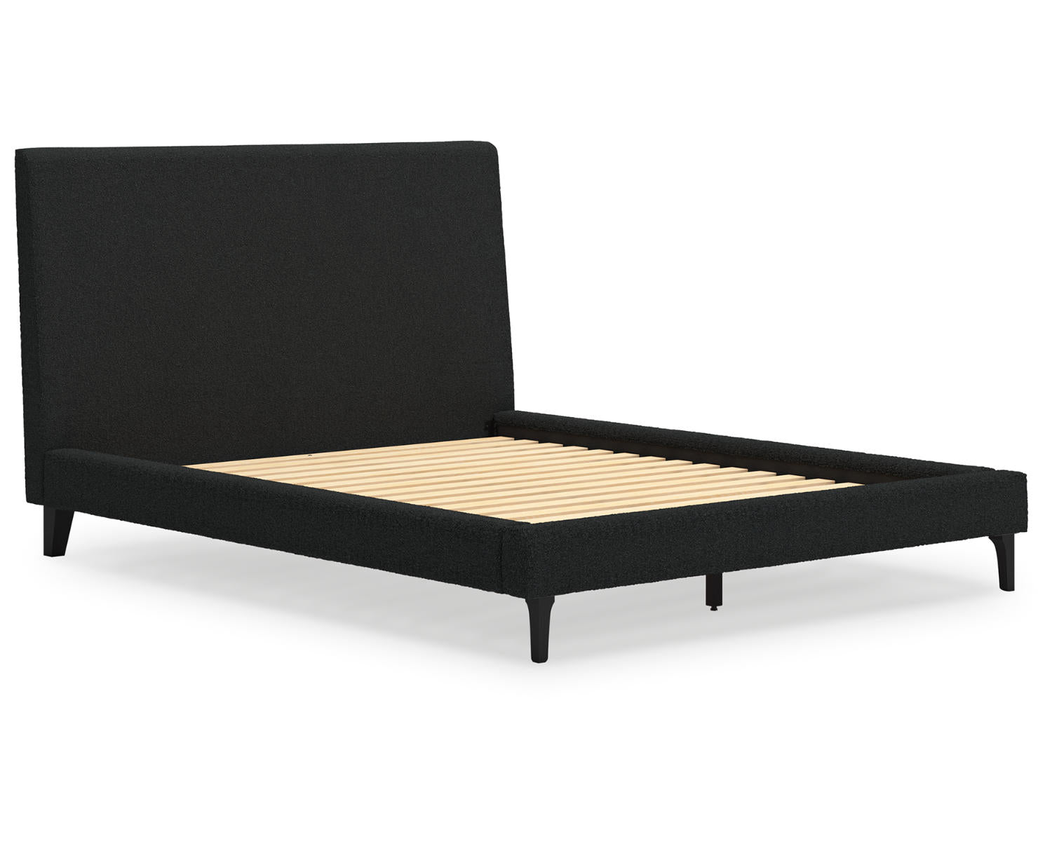 Cadmori Queen Upholstered Bed with Roll Slats