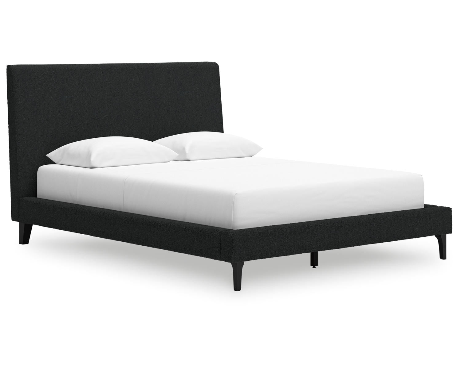 Cadmori Queen Upholstered Bed with Roll Slats