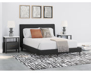 Cadmori Queen Upholstered Bed with Roll Slats
