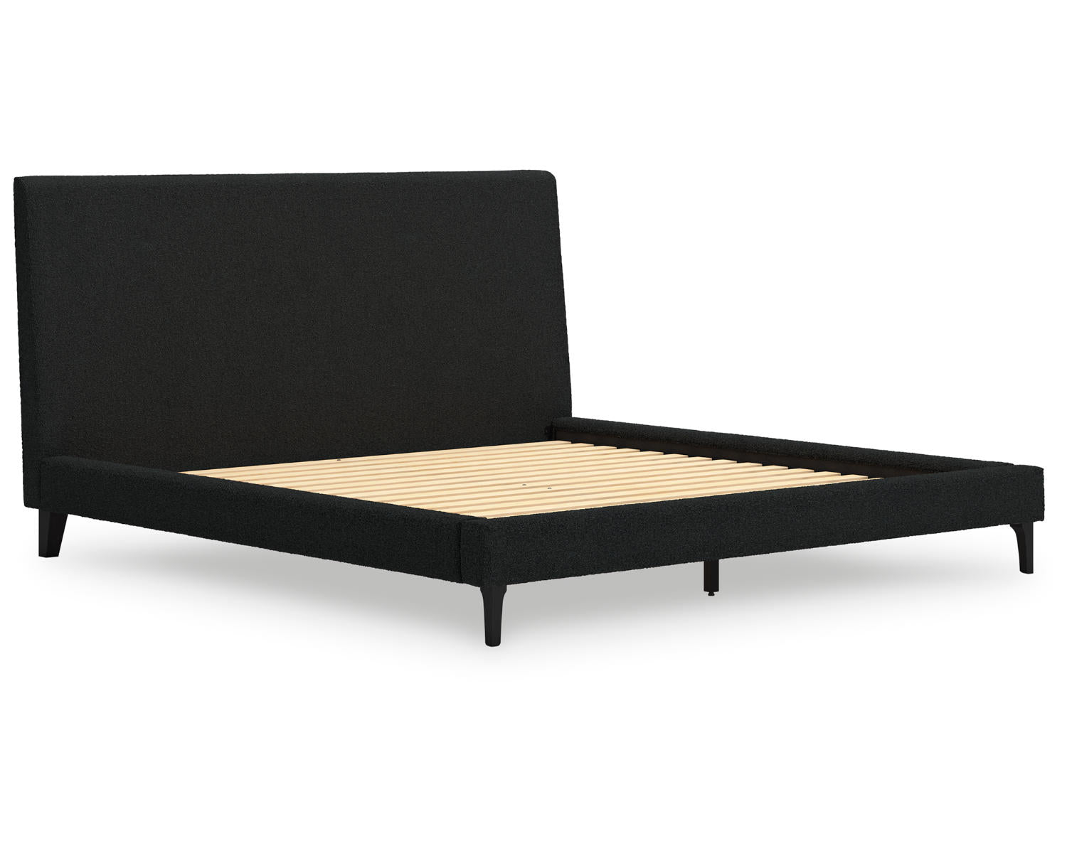 Cadmori King Upholstered Bed with Roll Slats