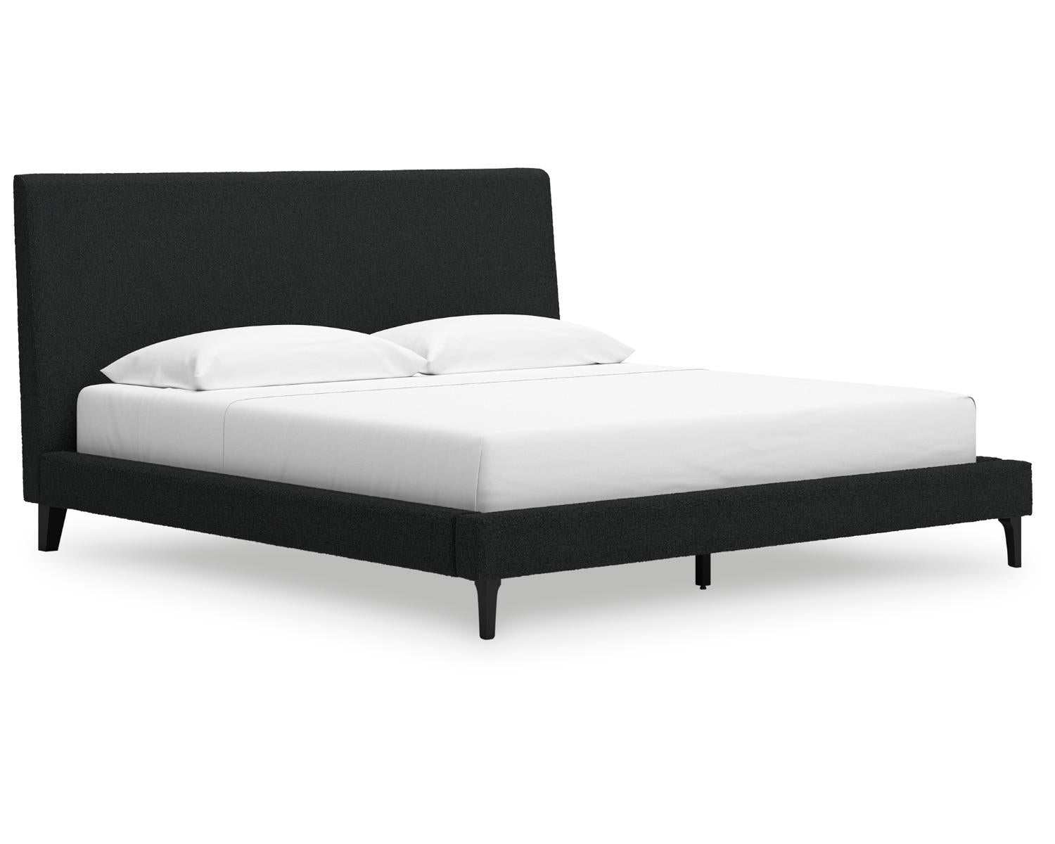 Cadmori King Upholstered Bed with Roll Slats